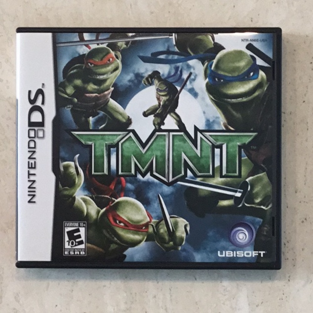 TMNT Nintendo DS Game Teenage Mutant Ninja Turtles CIB Authentic